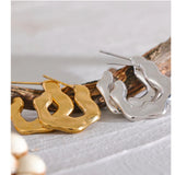 Trendy Geometric Metal Earrings for Women