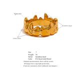 DAMAGE TEETH RING